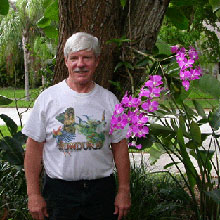 Jeff chez lui sous le soleil tropical de Miami